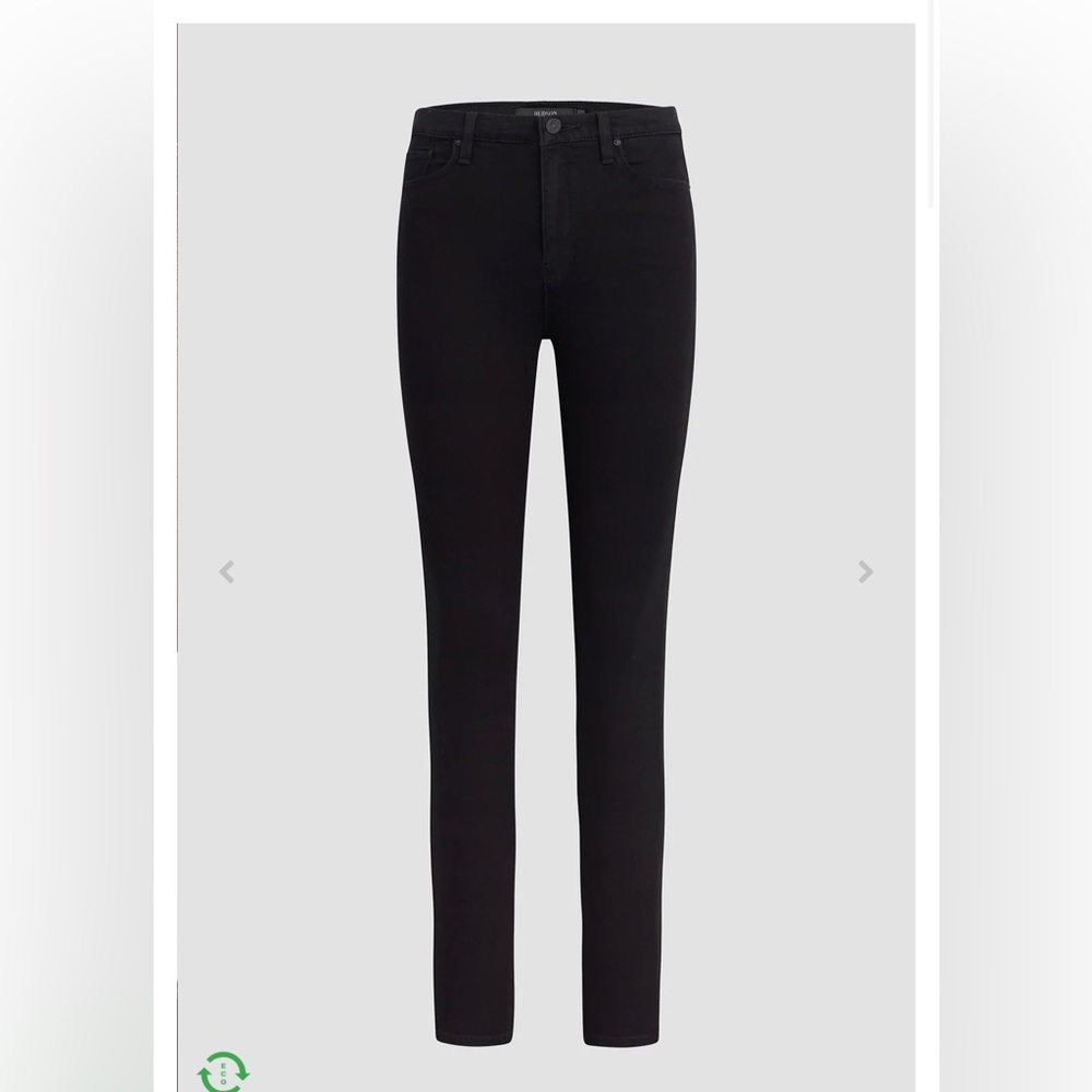HUDSON black Barbara super skinny jeans!